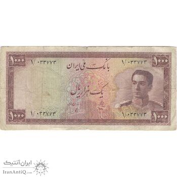 اسکناس 1000 ریال سری سوم - تک - VF20 - محمد رضا شاه