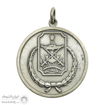 مدال آویز ستاد ارتشتاران - کماندار - نقره ای - UNC - محمدرضا شاه