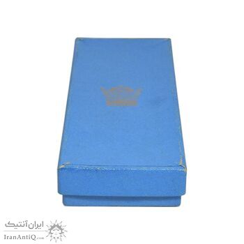 نشان بیست و پنجمین سال سلطنت (با جعبه فابریک) - UNC - محمد رضا شاه