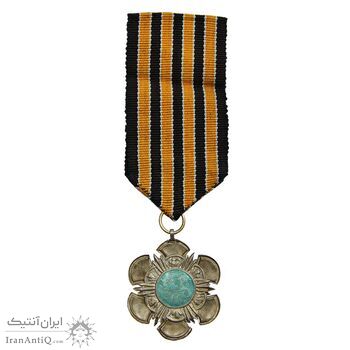 نشان پاس درجه 2 (با روبان فابریک) - AU - محمد رضا شاه