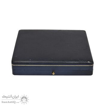 مدال یادبود تاجگذاری 1346 (با جعبه فابریک) - چوگان - UNC - محمد رضا شاه