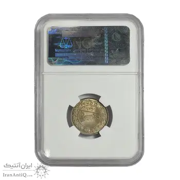 سکه 100 دینار 1319 - MS65 - مظفرالدین شاه