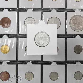 سکه 1000 دینار 1306 خطی - MS63 - رضا شاه