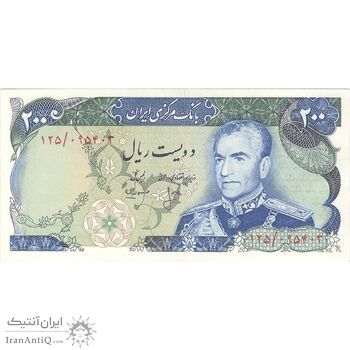 اسکناس 200 ریال شهیاد آریامهر (انصاری - مهران) - تک - UNC63 - محمد رضا شاه اسکناس 200 ریال شهیاد آریامهر (انصاری - مهران) - تک - UNC63 - محمد رضا شاه