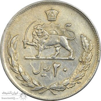 سکه 20 ریال 1353 - EF45 - محمد رضا شاه سکه 20 ریال 1353 - EF45 - محمد رضا شاه