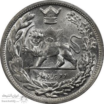 سکه 2000 دینار 1306L تصویری - MS63 - رضا شاه سکه 2000 دینار 1306L تصویری - MS63 - رضا شاه