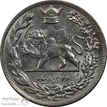 سکه 2000 دینار 1308 تصویری - MS62 - رضا شاه سکه 2000 دینار 1308 تصویری - MS62 - رضا شاه