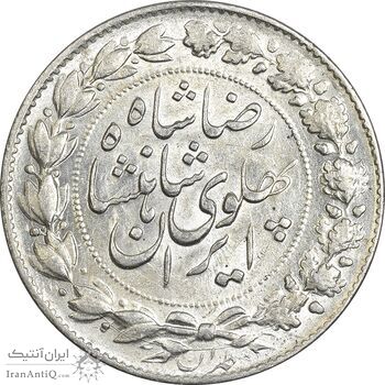 سکه 2000 دینار 1306 خطی - MS63 - رضا شاه سکه 2000 دینار 1306 خطی - MS63 - رضا شاه