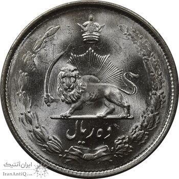 سکه 10 ریال 1324 - MS63 - محمد رضا شاه سکه 10 ریال 1324 - MS63 - محمد رضا شاه