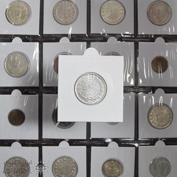 سکه 1000 دینار 1304 رایج - MS63 - رضا شاه