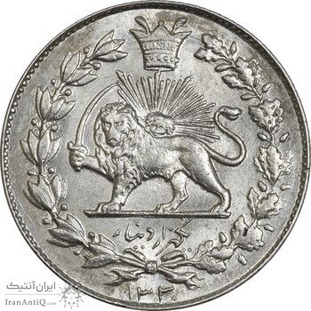 سکه 1000 دینار 1330 خطی - MS64 - احمد شاه سکه 1000 دینار 1330 خطی - MS64 - احمد شاه