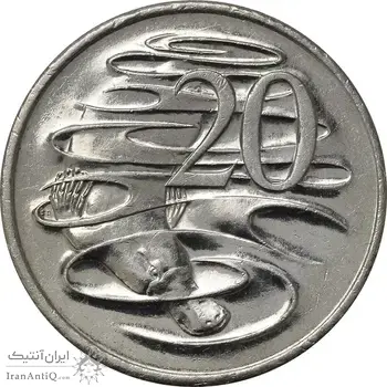 سکه 20 سنت 1999 الیزابت دوم - AU50 - استرالیا