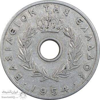 سکه 20 لپتا 1954 پائول یکم - EF40 - یونان سکه 20 لپتا 1954 پائول یکم - EF40 - یونان