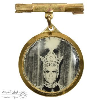 نشان سوزنی هواپیمایی ملی ایران هما (شاه) - UNC - محمد رضا شاه