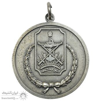 مدال آویز ستاد ارتشتاران (کماندار) نقره ای - UNC - محمدرضا شاه