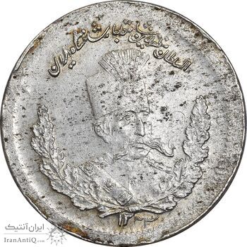 سکه 500 دینار 1323 تصویری - MS63 - مظفرالدین شاه سکه 500 دینار 1323 تصویری - MS63 - مظفرالدین شاه