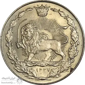 سکه 100 دینار 1337 - MS62 - احمد شاه