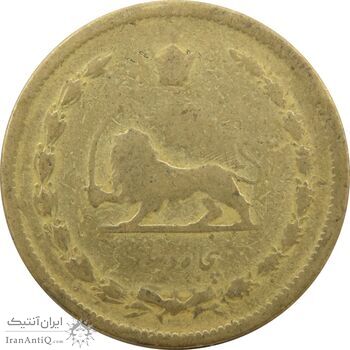 سکه 50 دینار 1321 برنز - F - محمد رضا شاه سکه 50 دینار 1321 برنز - F - محمد رضا شاه