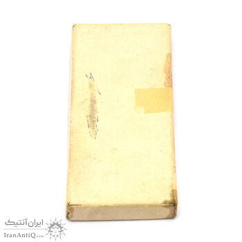 مدال برنز بپاداش خدمت (با جعبه و روبان فابریک) - UNC - رضا شاه