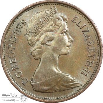 سکه 2 پنس 1979 الیزابت دوم - MS63 - انگلستان