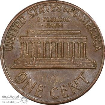 سکه 1 سنت 1973 لینکلن - EF45 - آمریکا