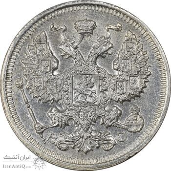 سکه 20 کوپک 1916BC نیکلای دوم - AU50 - روسیه سکه 20 کوپک 1916BC نیکلای دوم - AU50 - روسیه