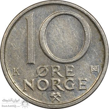 سکه 10 اوره 1981 اولاف پنجم - EF45 - نروژ
