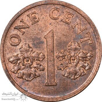 سکه 1 سنت 1989 جمهوری - MS61 - سنگاپور