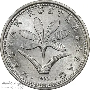 سکه 2 فورینت 1993 جمهوری - MS61 - مجارستان