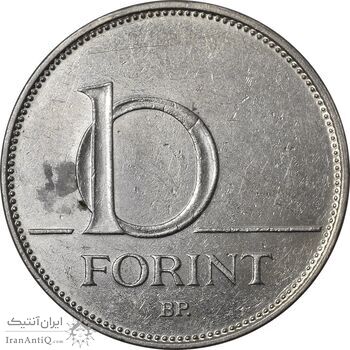 سکه 10 فورینت 2004 جمهوری - EF45 - مجارستان سکه 10 فورینت 2004 جمهوری - EF45 - مجارستان