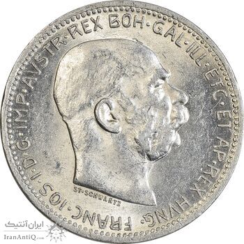 سکه 1 کرونا 1916 فرانتس یوزف یکم - AU50 - اتریش-مجارستان سکه 1 کرونا 1916 فرانتس یوزف یکم - AU50 - اتریش-مجارستان