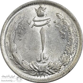 سکه 1 ریال 1310 - MS63 - رضا شاه سکه 1 ریال 1310 - MS63 - رضا شاه