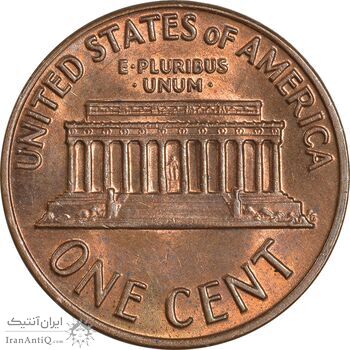 سکه 1 سنت 1971 لینکلن - MS61 - آمریکا سکه 1 سنت 1971 لینکلن - MS61 - آمریکا