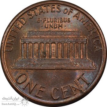 سکه 1 سنت 1986D لینکلن - MS63 - آمریکا