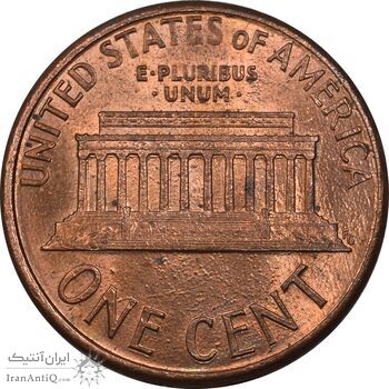 سکه 1 سنت 1987D لینکلن - MS63 - آمریکا