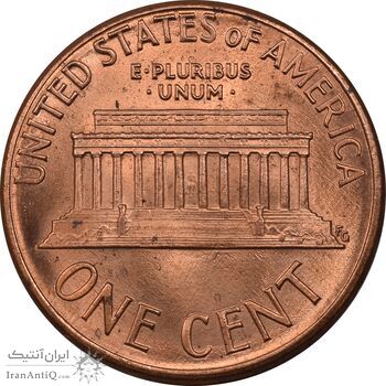 سکه 1 سنت 1989 لینکلن - MS64 - آمریکا