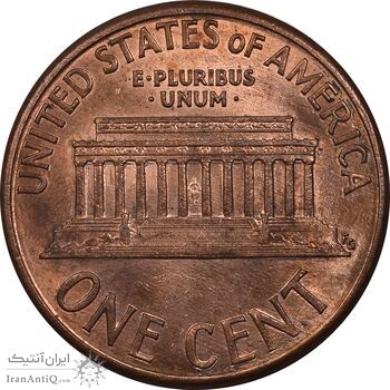 سکه 1 سنت 1989 لینکلن - MS62 - آمریکا