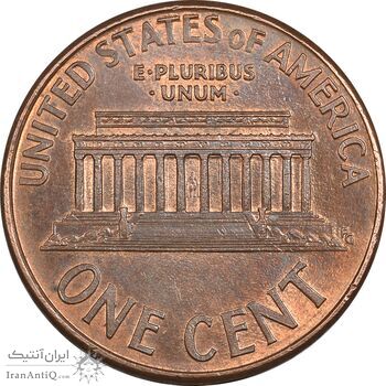 سکه 1 سنت 1999D لینکلن - MS62 - آمریکا