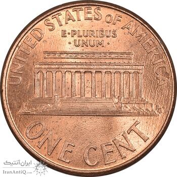 سکه 1 سنت 2000 لینکلن - MS64 - آمریکا