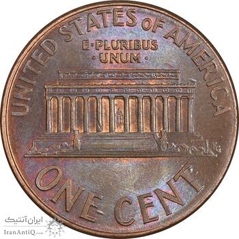 سکه 1 سنت 2001D لینکلن - MS63 - آمریکا