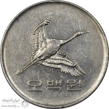 سکه 500 وون 1983 جمهوری - EF45 - کره جنوبی