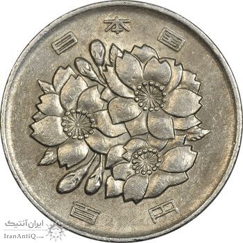 سکه 100 ین 1988 هیروهیتو - EF40 - ژاپن