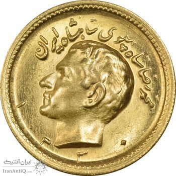 سکه طلا یک پهلوی 1330 (ضرب برجسته) - MS62 - محمد رضا شاه