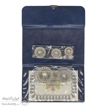 مدال های نقره سری جشنهای 2500 ساله شاهنشاهی - PF - محمد رضا شاه