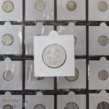 سکه 2000 دینار 1337 جلوس - EF45 - احمد شاه سکه 2000 دینار 1337 جلوس - EF45 - احمد شاه