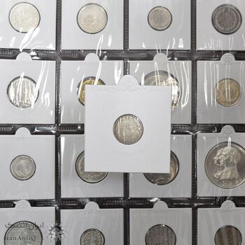 سکه شاهی 1332 (تاریخ زیر پای شیر) - MS61 - احمد شاه سکه شاهی 1332 (تاریخ زیر پای شیر) - MS61 - احمد شاه