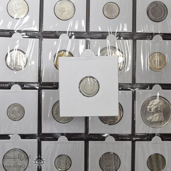 سکه ربعی 1299 - MS61 - ناصرالدین شاه سکه ربعی 1299 - MS61 - ناصرالدین شاه