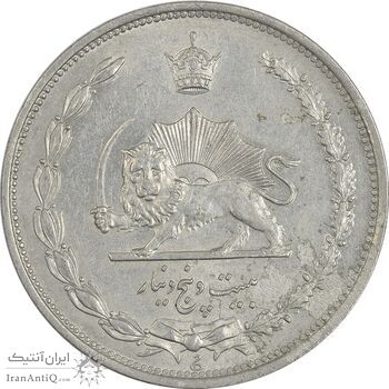 سکه 25 دینار 1310 نیکل - MS61 - رضا شاه