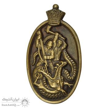 مدال سوزنی حزب رستاخیز - AU - محمد رضا شاه