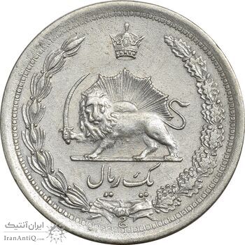 سکه 1 ریال 1311 - EF45 - رضا شاه
